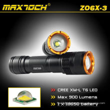 Maxtoch ZO6X-3 cris réglable T6 900lm a lampe-torche Cree Zoom